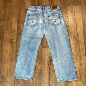 Levi's loose straight Y2K distressed baggy jeans 569 VTG